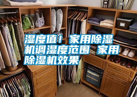 濕度值！家用除濕機(jī)調(diào)濕度范圍 家用除濕機(jī)效果