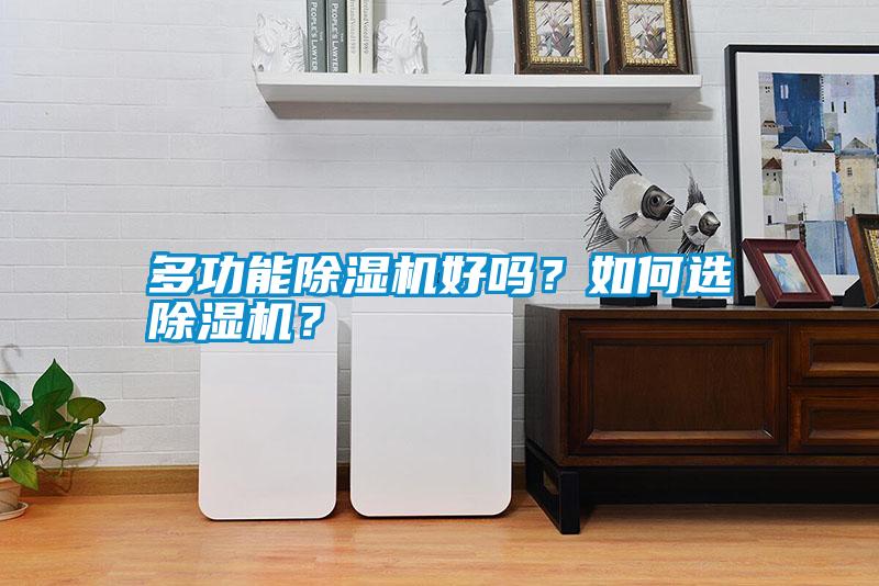 多功能除濕機好嗎？如何選除濕機？