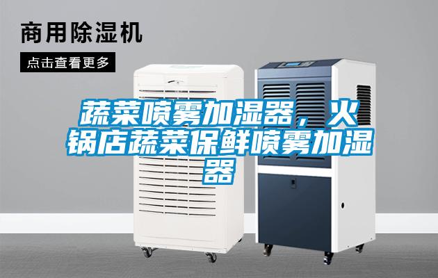 蔬菜噴霧加濕器，火鍋店蔬菜保鮮噴霧加濕器