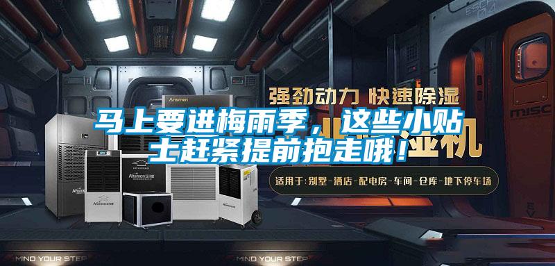 馬上要進梅雨季，這些小貼士趕緊提前抱走哦！