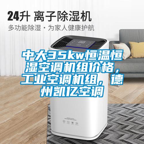 中大35kw恒溫恒濕空調機組價格，工業(yè)空調機組，德州凱億空調