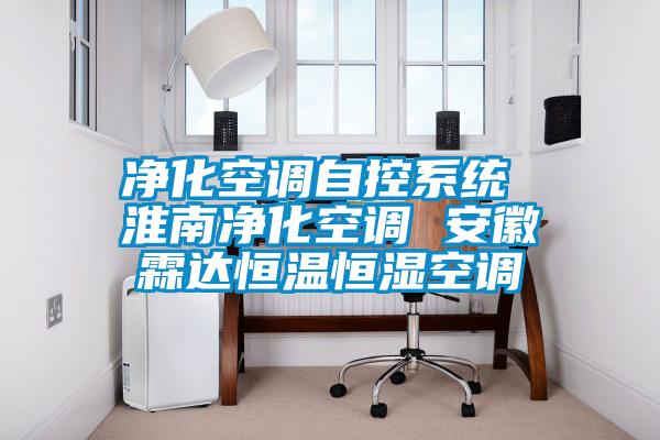 凈化空調自控系統(tǒng) 淮南凈化空調 安徽霖達恒溫恒濕空調