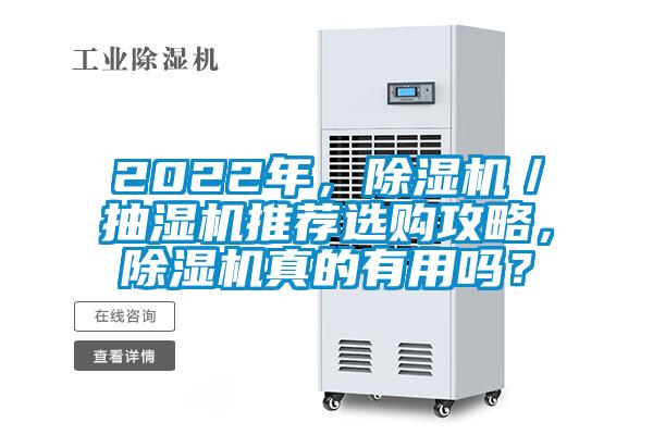 2022年,除濕機/抽濕機推薦選購攻略,除濕機真的有用嗎?