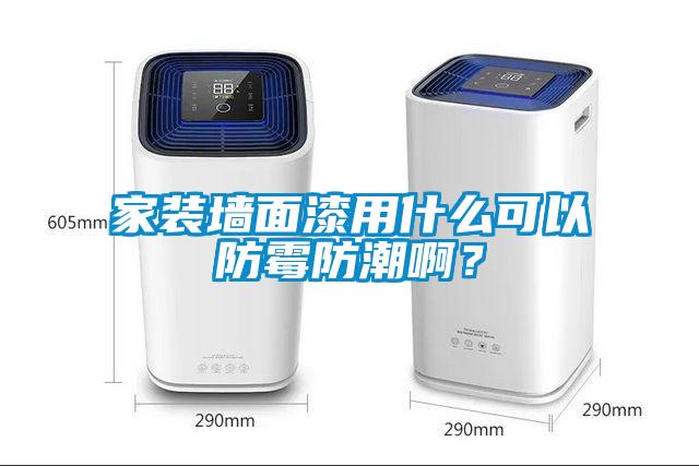 家裝墻面漆用什么可以防霉防潮??？