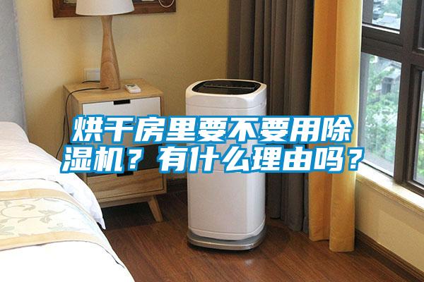 烘干房里要不要用除濕機？有什么理由嗎？