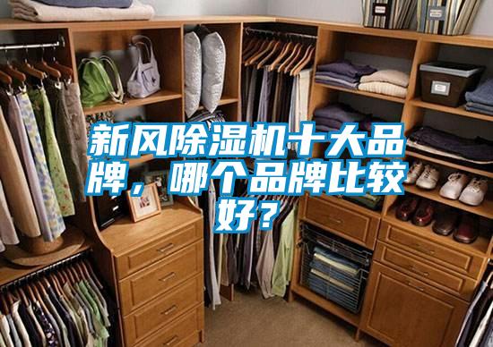 新風(fēng)除濕機十大品牌，哪個品牌比較好？