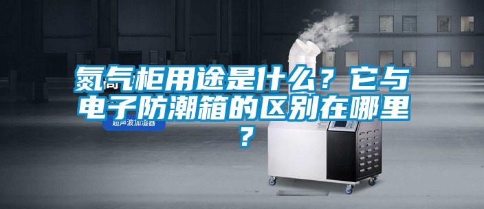 氮氣柜用途是什么？它與電子防潮箱的區別在哪里？