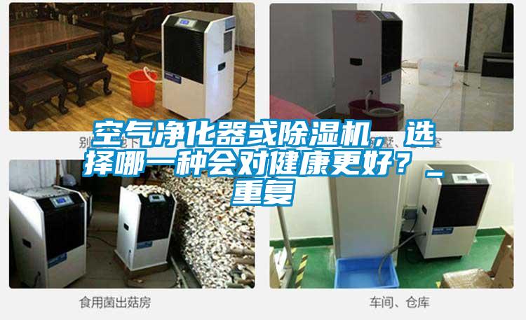 空氣凈化器或除濕機，選擇哪一種會對健康更好？_重復