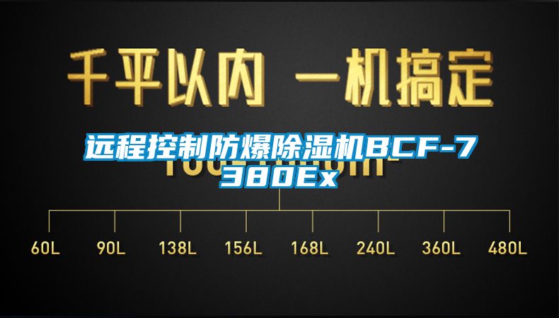遠(yuǎn)程控制防爆除濕機BCF-7380Ex
